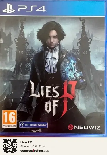 Lies of P PlayStation 4, PAL box front