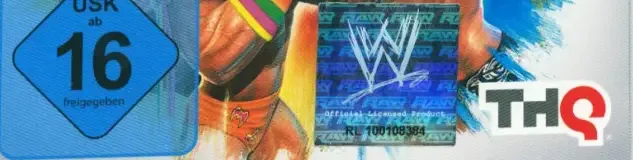 WWE All Stars, the USK square on its front
