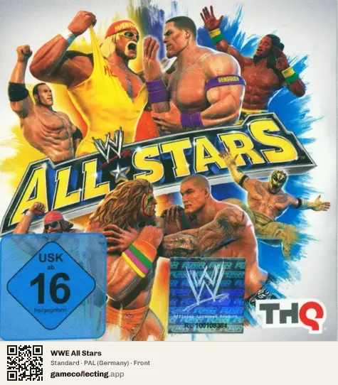 WWE All Stars Nintendo 3DS, Germany box front