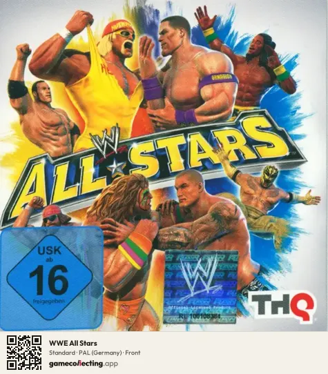 WWE All Stars Nintendo 3DS, Germany box front