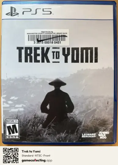 Trek to Yomi PlayStation 5, NTSC box front