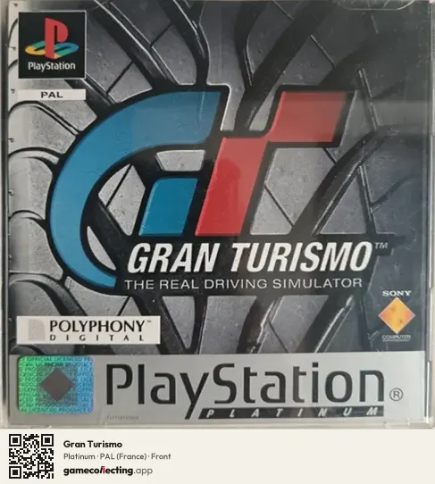 Gran Turismo PlayStation, France box front