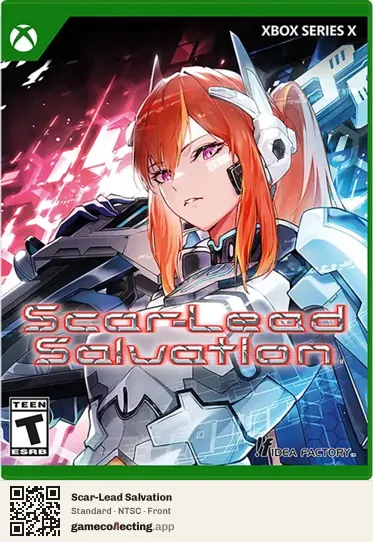 Scar-Lead Salvation Xbox Series X, NTSC box front