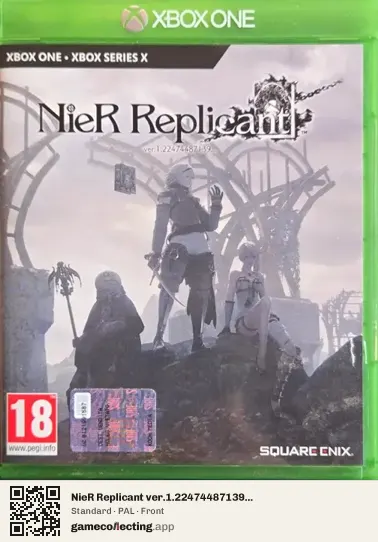 NieR Replicant ver.1.22474487139... Xbox One, PAL box front