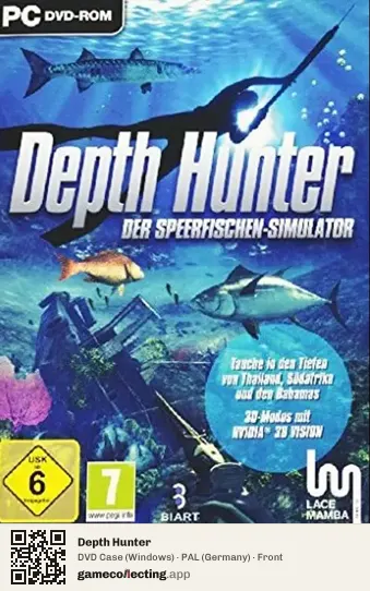 Depth Hunter Computer, Germany box front
