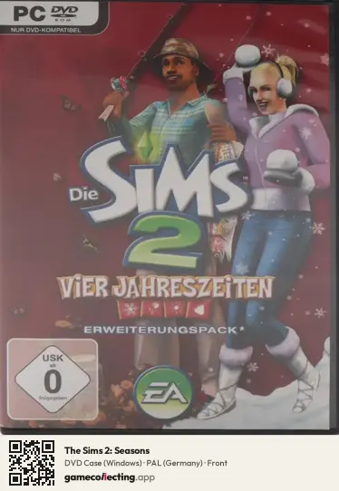 The Sims 2: Seasons Computer, Germany box front