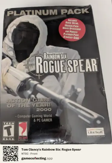 Tom Clancy's Rainbow Six: Rogue Spear Computer, NTSC box front