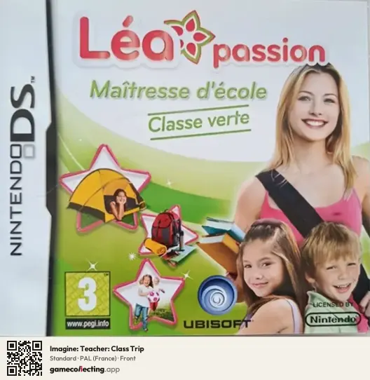 Imagine: Teacher: Class Trip Nintendo DS, France box front