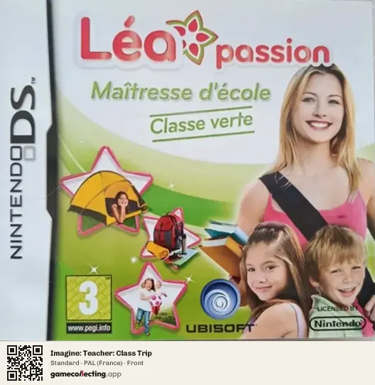 Imagine: Teacher: Class Trip Nintendo DS, France box front