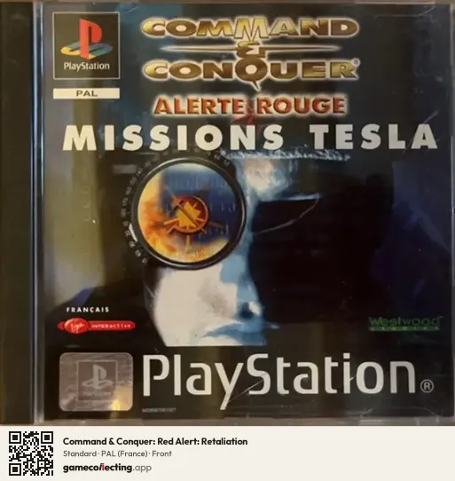 Command & Conquer: Red Alert: Retaliation PlayStation, France box front