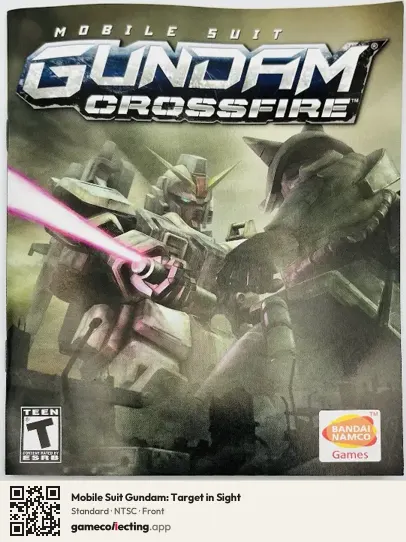 Mobile Suit Gundam: Target in Sight PlayStation 3, NTSC box front
