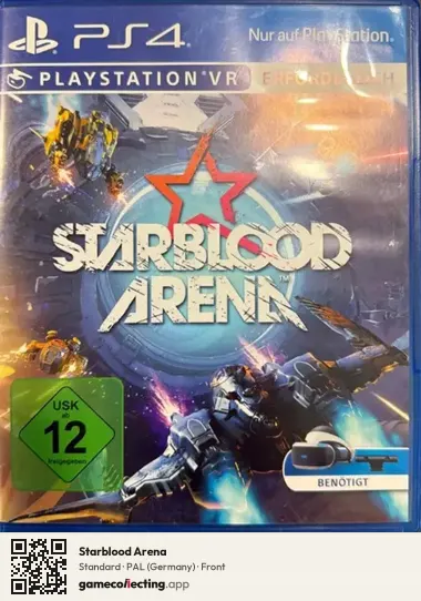 Starblood Arena PlayStation 4, Germany box front