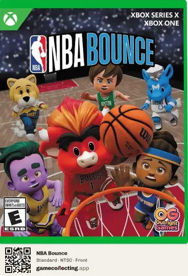 NBA Bounce Xbox Series X, NTSC box front