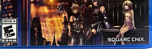 Kingdom Hearts III, the ESRB box on its front