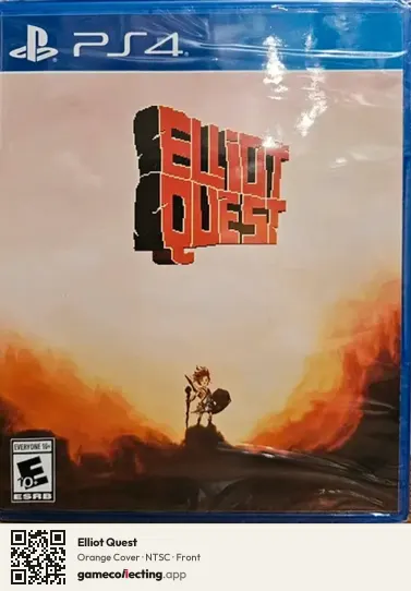 Elliot Quest PlayStation 4, NTSC box front