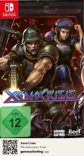 Xeno Crisis Nintendo Switch, Germany box front