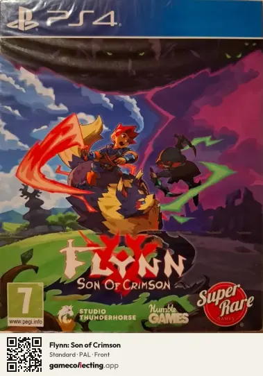 Flynn: Son of Crimson PlayStation 4, PAL box front