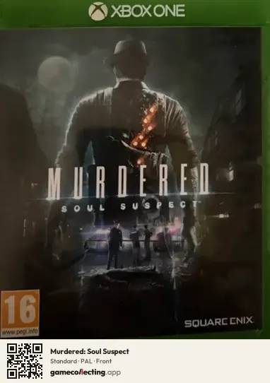Murdered: Soul Suspect Xbox One, PAL box front