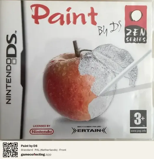 Paint by DS Nintendo DS, Netherlands box front