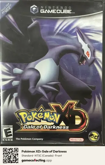 Pokémon XD: Gale of Darkness Nintendo GameCube, Canada box front