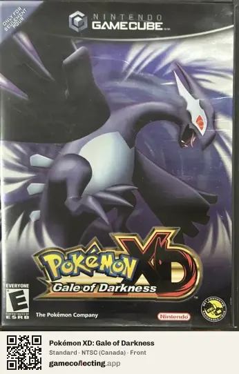 Pokémon XD: Gale of Darkness Nintendo GameCube, Canada box front