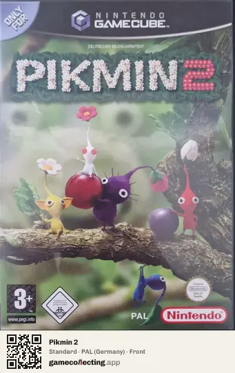 Pikmin 2 Nintendo GameCube, Germany box front