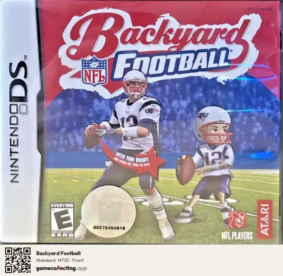 Backyard Football Nintendo DS, NTSC box front