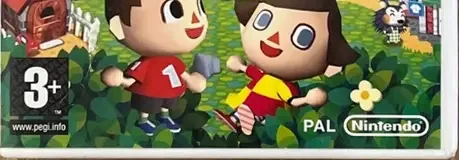Animal Crossing: City Folk, the PEGI square on its front