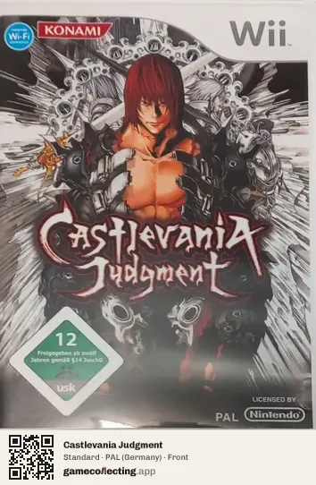 Castlevania Judgment Nintendo Wii, Germany box front