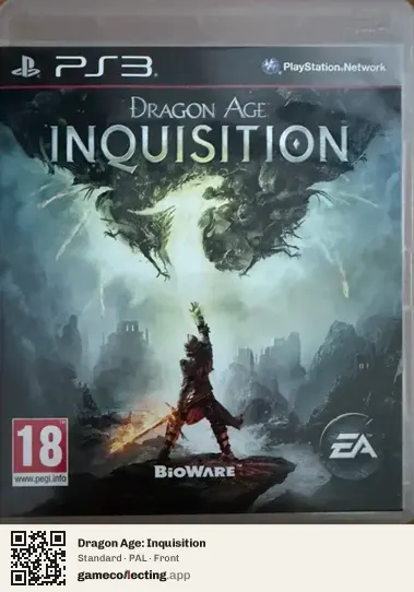 Dragon Age: Inquisition PlayStation 3, PAL box front