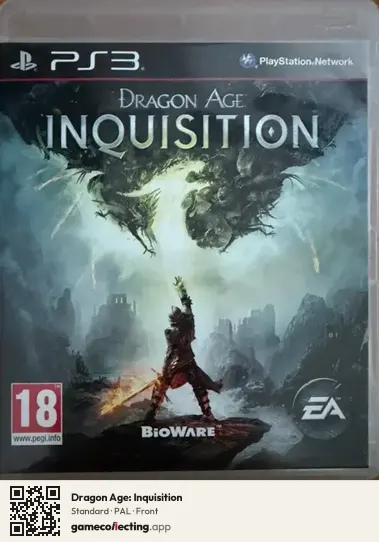 Dragon Age: Inquisition PlayStation 3, PAL box front