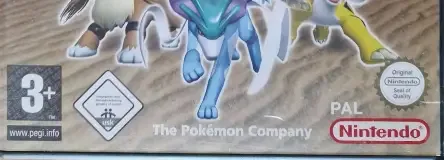 Pokémon Colosseum, the PEGI square on its front