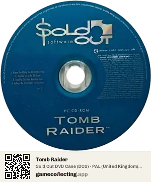 Tomb Raider Computer, PAL disc