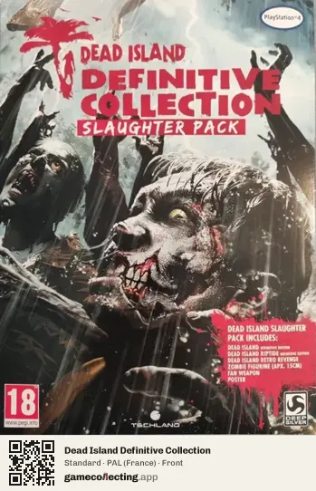 Dead Island Definitive Collection PlayStation 4, France box front