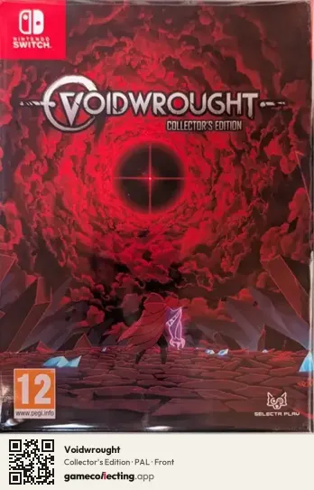 Voidwrought Nintendo Switch, PAL box front
