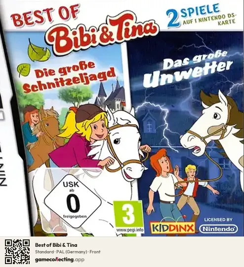 Best of Bibi & Tina Nintendo DS, Germany box front