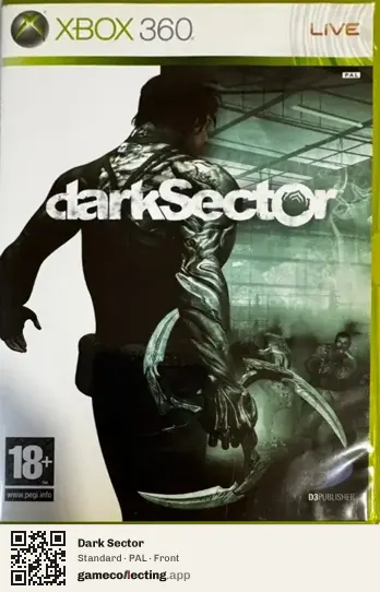 Dark Sector Xbox 360, PAL box front