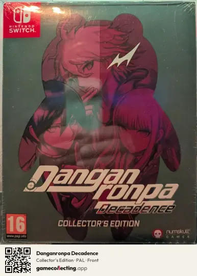 Danganronpa Decadence Nintendo Switch, PAL box front