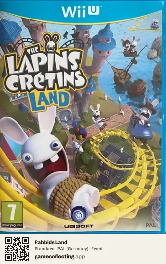 Rabbids Land Nintendo Wii U, Germany box front