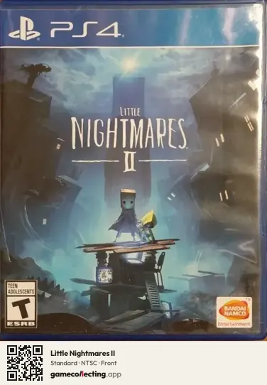 Little Nightmares II PlayStation 4, NTSC box front