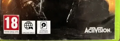 Call of Duty: Black Ops III, the USK square on its front