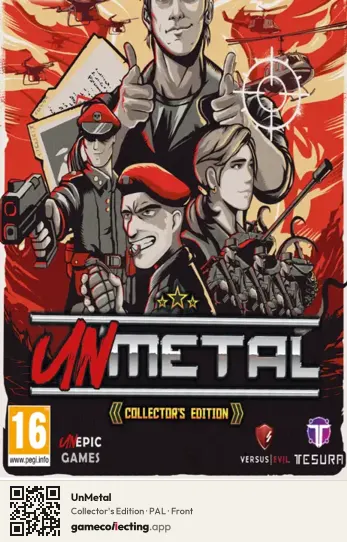 UnMetal Nintendo Switch, PAL box front