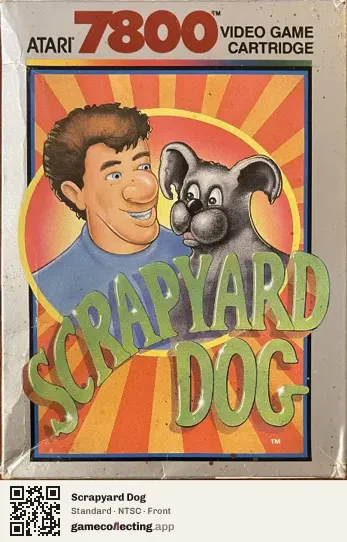 Scrapyard Dog Atari 7800, NTSC box front