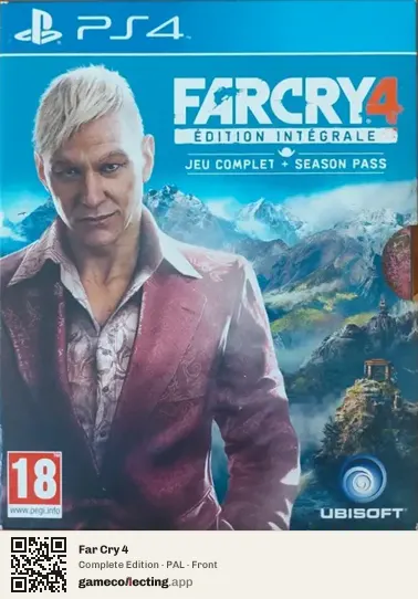 Far Cry 4 PlayStation 4, PAL box front