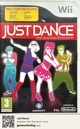 Just Dance Nintendo Wii, Germany box front