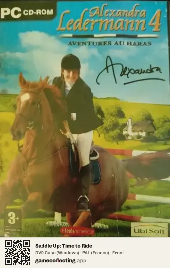 Saddle Up: Time to Ride Computer, France box front