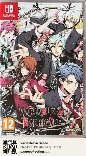 Variable Barricade Nintendo Switch, Germany box front