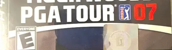 Tiger Woods PGA Tour 07, the ESRB box on its front