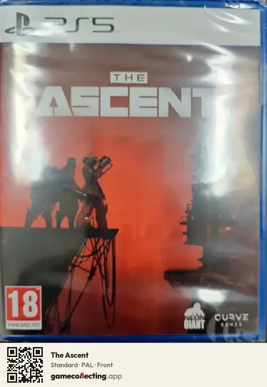 The Ascent PlayStation 5, PAL box front