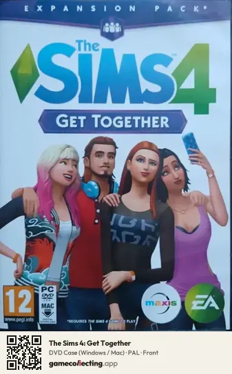 The Sims 4: Get Together Computer, PAL box front